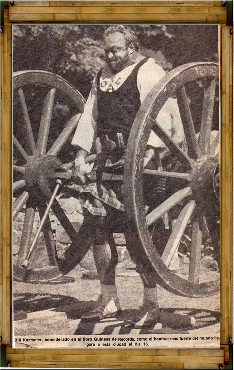 比尔·卡兹迈尔:3次世界最强大力士冠军,因实力太强被禁赛